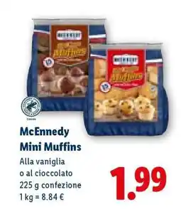Lidl McEnnedy Mini Muffins offerta