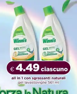 Acqua & Sapone Winni's Gel All in 1 offerta
