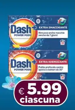 Acqua & Sapone DASH POWER PODS offerta