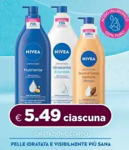 Acqua & Sapone NIVEA CREMA CORPO offerta