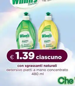 Acqua & Sapone Winni's Piatti offerta
