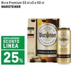 Iper La Grande Birra Premium WARSTEINER offerta