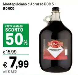 Iper La Grande Montepulciano d'Abruzzo DOC RONCO offerta