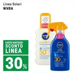 Iper La Grande Linea Solari NIVEA offerta