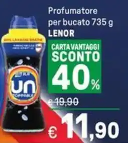 Iper La Grande Profumatore per bucato LENOR offerta