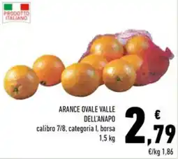 Conad Arance ovale valle dell'anapo offerta
