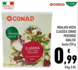 Conad Insalata mista classica CONAD PERCORSO QUALITA' offerta