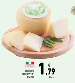 Conad Pecorino d'abruzzo de remigis offerta