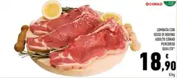 Conad Lombata con osso di bovino adulto CONAD PERCORSO QUALITA' offerta