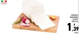 Conad Formaggio bianconanni latteria montello offerta