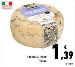 Conad Caciotta fior di bruna offerta