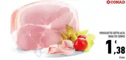 Conad Prosciutto cotto alta qualita' CONAD offerta