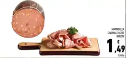 Conad Mortadella cinghiale oltre renzini offerta