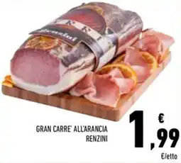 Conad Gran carre all'arancia renzini offerta
