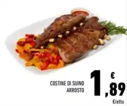 Conad Costine di suino arrosto offerta