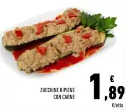 Conad Zucchine ripiene con carne offerta
