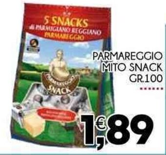 Enne Market Parmareggio Mito Snack gr.100 offerta