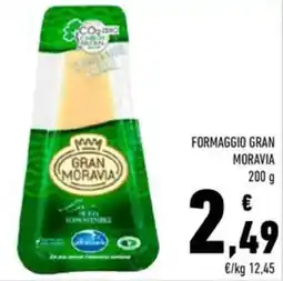 Conad Formaggio gran MORAVIA offerta