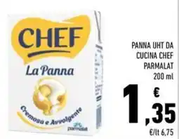 Conad Panna uht da cucina chef PARMALAT offerta