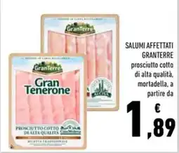 Conad Salumi affettati GRANTERRE offerta