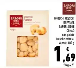 Conad Gnocchi freschi di patate SAPORI&IDEE CONAD offerta