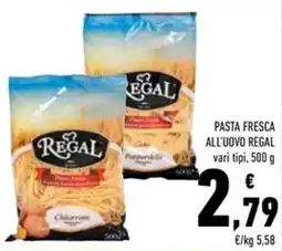Conad Pasta fresca all'uovo REGAL offerta