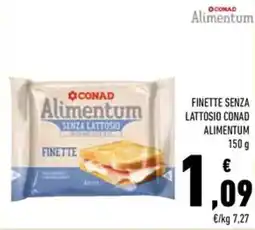 Conad Finette senza lattosio CONAD ALIMENTUM offerta