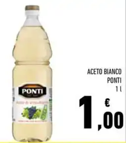 Conad Aceto bianco PONTI offerta