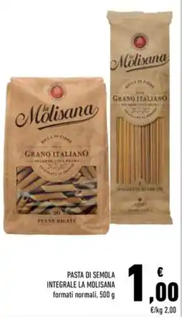 Conad Pasta di semola integrale LA MOLISANA offerta