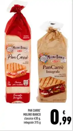 Conad Pan carre MULINO BIANCO offerta