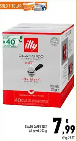 Conad Cialde caffe' ILLY offerta