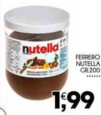 Enne Market Ferrero Nutella gr. 200 offerta