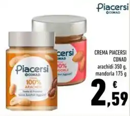 Conad Crema PIACERSI CONAD offerta