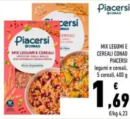 Conad Mix legumi e cereali CONAD offerta