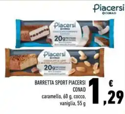 Conad Barretta sport PIACERSI CONAD offerta