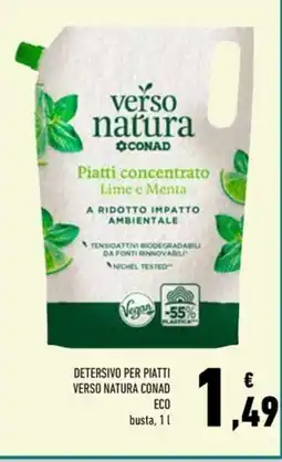 Conad Detersivo per piatti verso natura CONAD ECO offerta