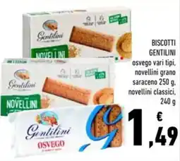 Conad Biscotti GENTILINI offerta