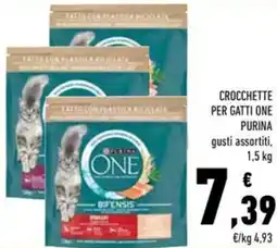 Conad Crocchette per gatti one PURINA offerta