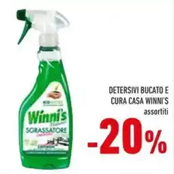 Conad Detersivi bucato e cura casa WINNI'S offerta