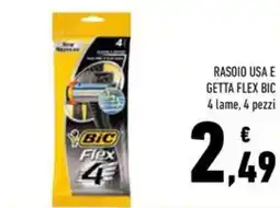 Conad Rasoio usa e getta flex BIC offerta