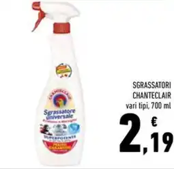 Conad Sgrassatori CHANTECLAIR offerta