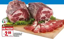 Il Gigante Capocollo di martina franca offerta