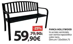 Kreo Brico e Casa Panca hollywood in acciaio verniciato con vernice epossidica offerta