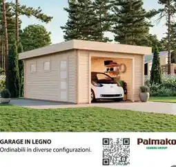 Kreo Brico e Casa Palmako garage in legno offerta