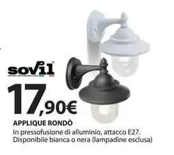Kreo Brico e Casa Sovil applique rondò offerta