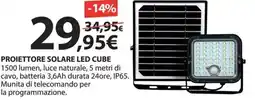 Kreo Brico e Casa Proiettore solare led cube offerta