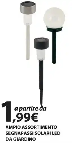 Kreo Brico e Casa Ampio assortimento segnapassi solari led da giardino offerta