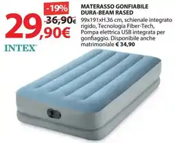 Kreo Brico e Casa Intex materasso gonfiabile dura-beam rased offerta