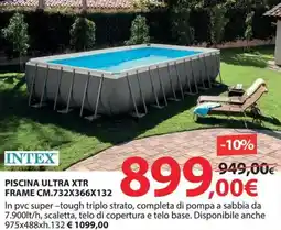Kreo Brico e Casa Intex piscina ultra xtr frame offerta