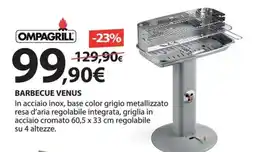 Kreo Brico e Casa Ompagrill barbecue venus offerta